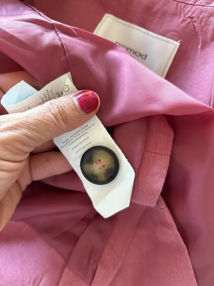 Veste blazer rose Promod - photo numéro 10