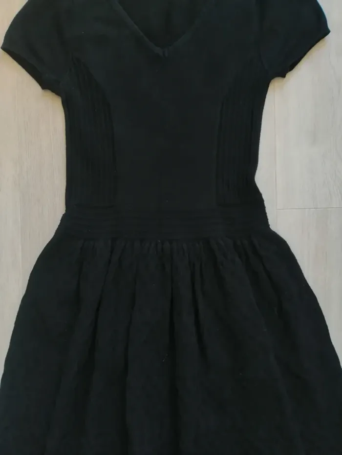 Robe noire, Strass, taille 36 - photo numéro 2