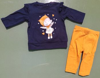 Ensemble fille 3 mois