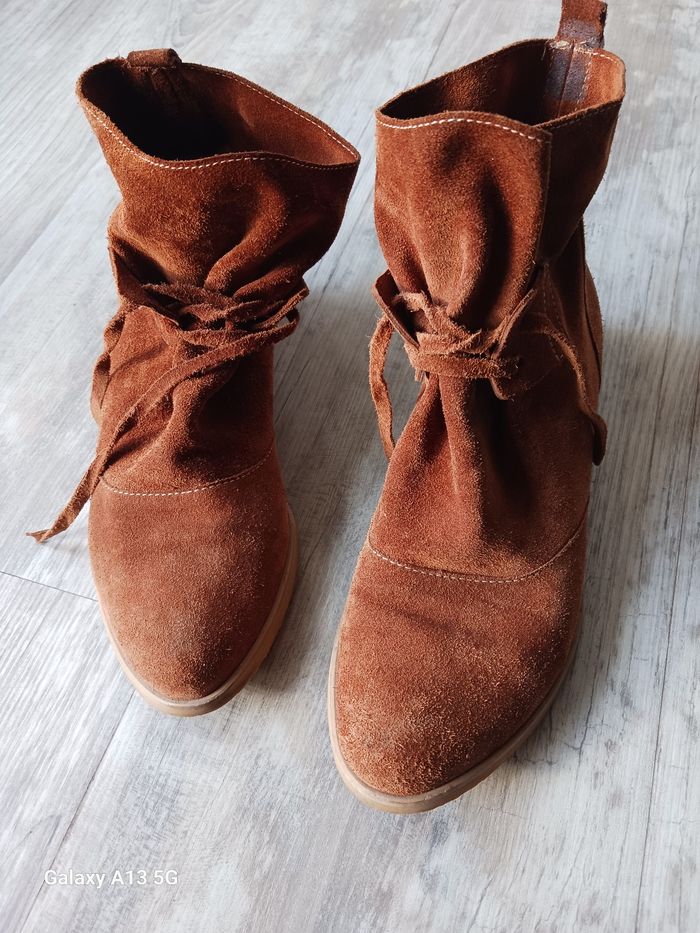 Bottines daim San marina - photo numéro 3