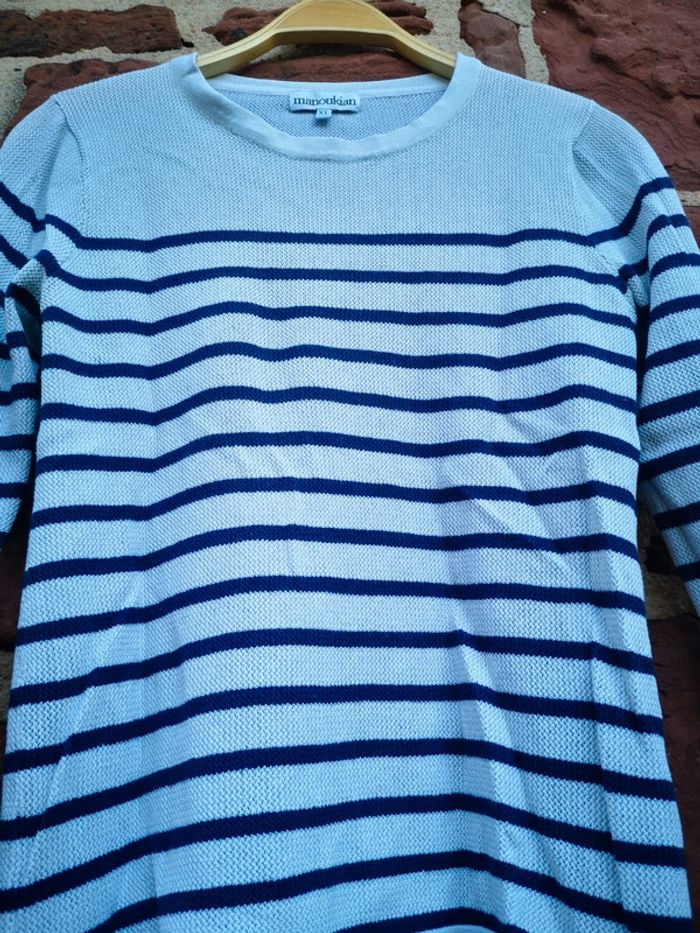 Pull marinière Manoukian - photo numéro 2