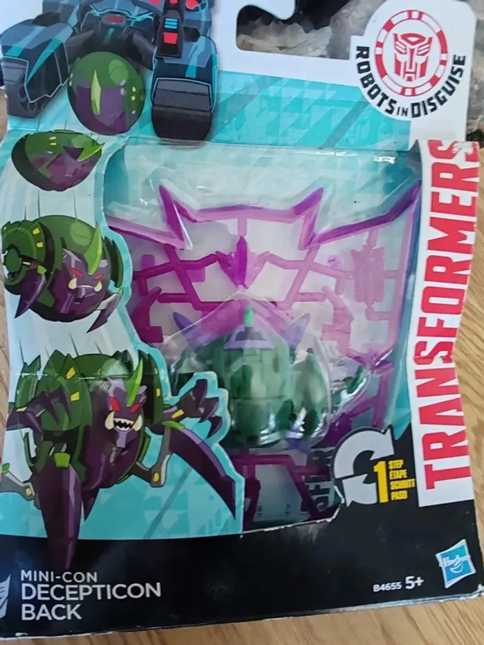 Lot Transformers Decepticon Back b4655 et Slipstream b4657 - photo numéro 4