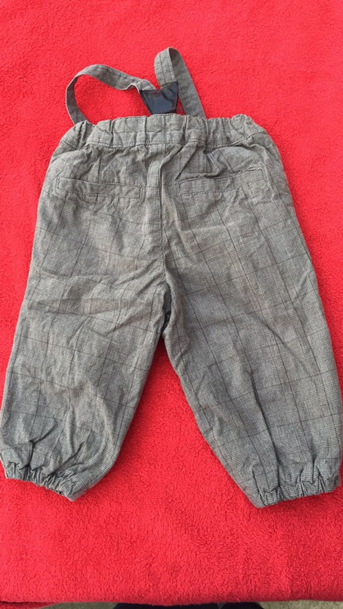 Pantalon doublé à bretelle. - photo numéro 2