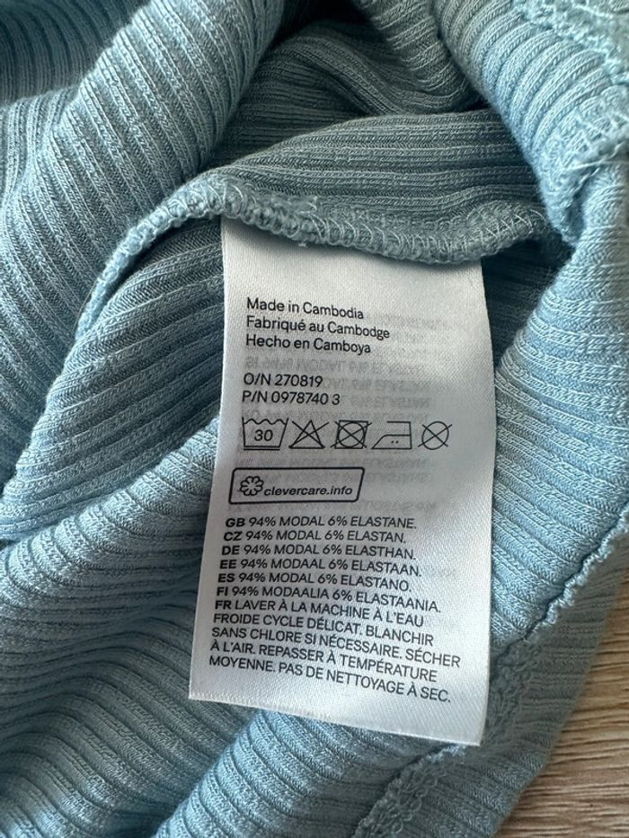 Débardeur bleu clair - photo numéro 3