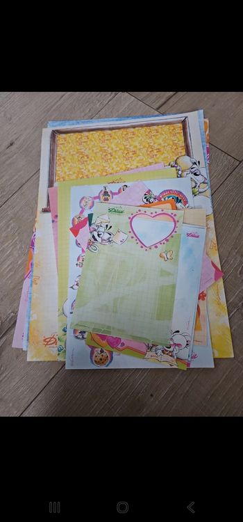Lot feuille diddl