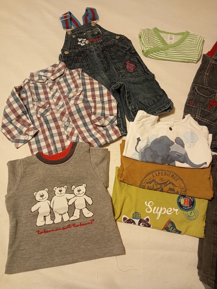 Lot vêtements bébé garçon 6 mois - photo numéro 2