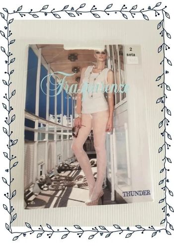 Collant transparent Trasparenze taille 2, neuf, valeur 23€