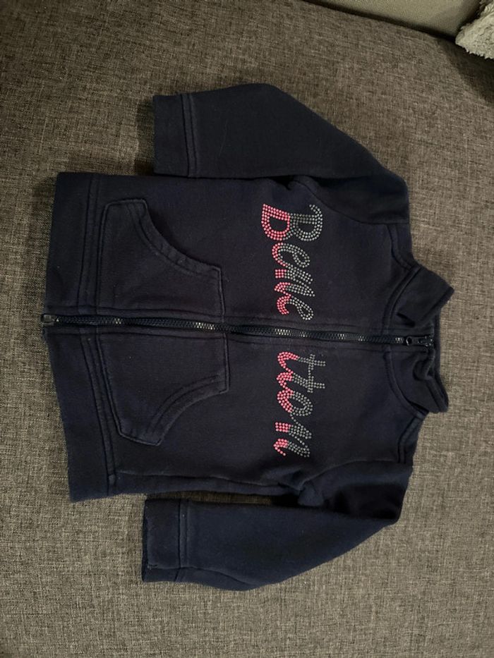 Gilet zippé 18 mois Benetton - photo numéro 2