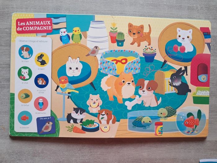 Livre cherche et trouve des touts petits chez les animaux - photo numéro 6