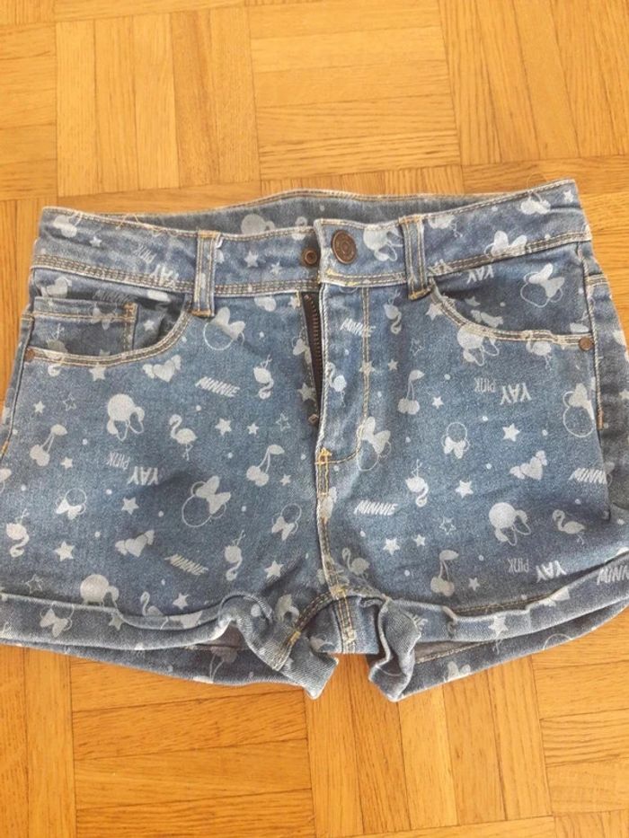 Short jean Minnie 10 ans