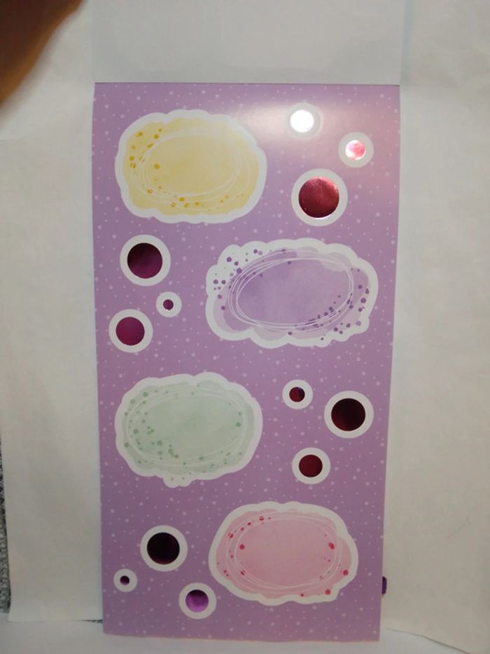 Sticker book élastique "Watercolour" - photo numéro 14