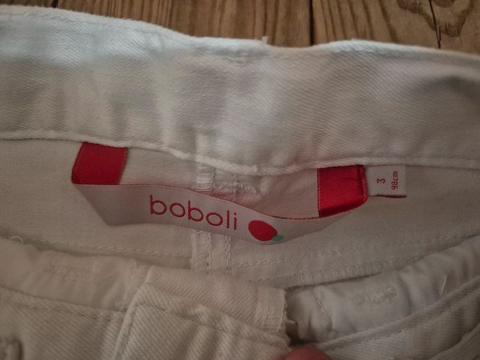 Jean blanc pour fille boboli - photo numéro 2