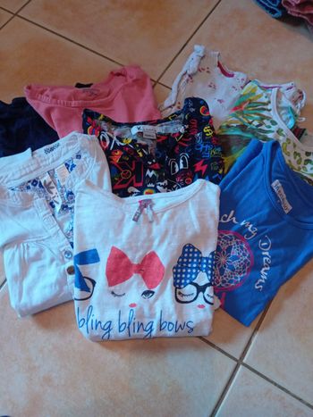 Lot tee shirt manche longue