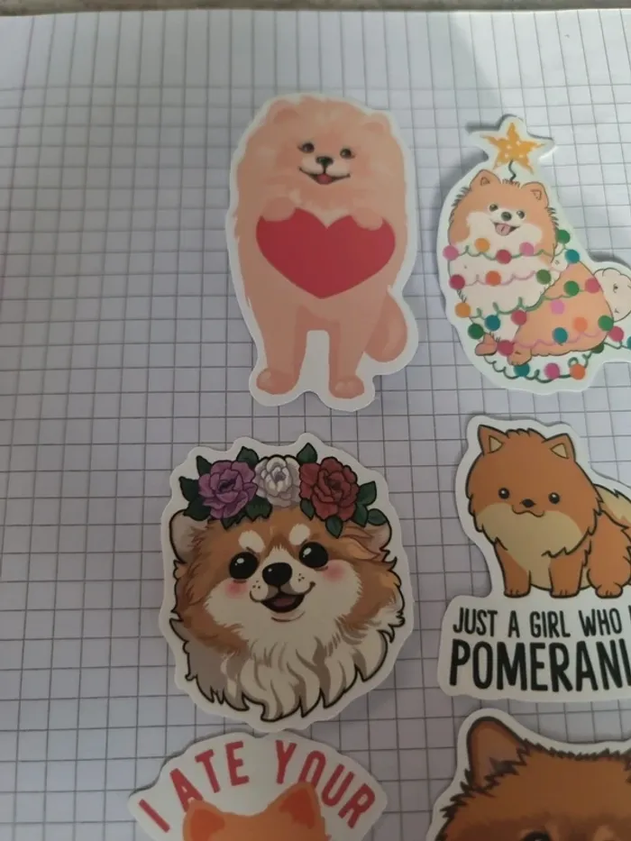 Lot d'autocollants motif chien (Lot H) - photo numéro 2
