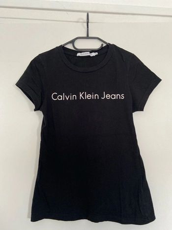T-shirt Calvin Klein noir