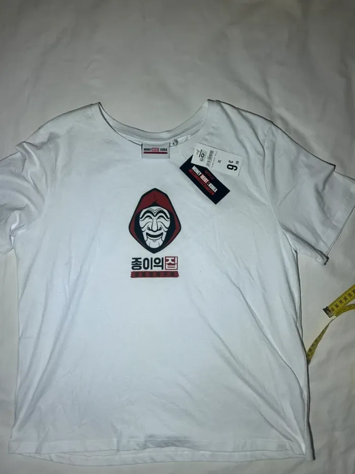 T-shirt la casa de papel netflix - photo numéro 2