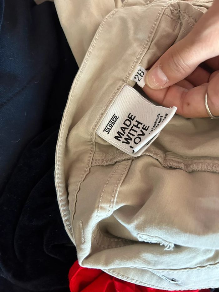 Pantalon skinny inside beige 26 - photo numéro 5