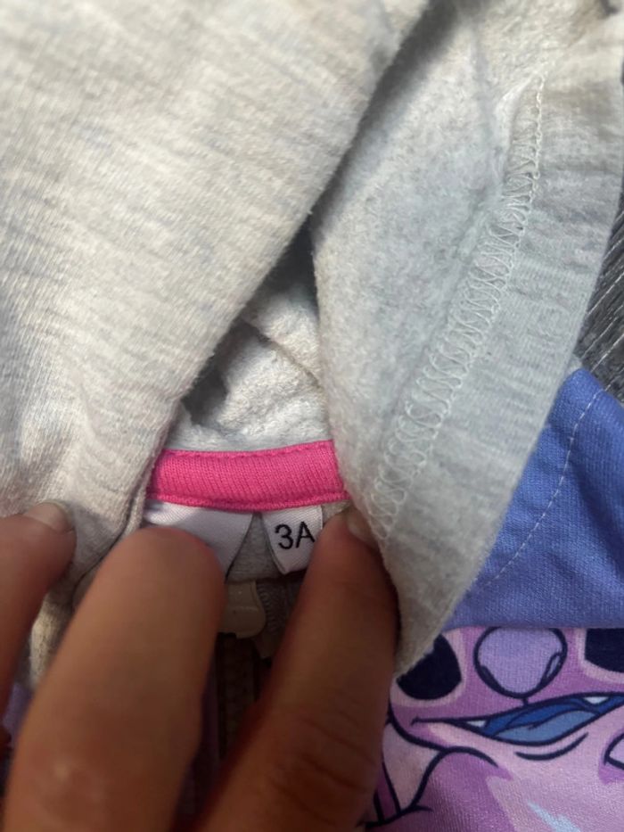 Ensemble jogging fille Stitch 3 ans - photo numéro 4