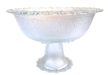 Années 1970 Coupe à fruits / Centre de table Design Italien Masserini Barocco