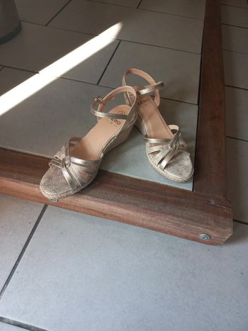 sandales compensées