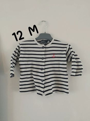 Gilet bébé garçon 12 mois