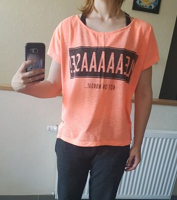 Tee-shirt orange G-one