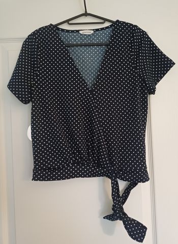 Haut fantaisie manches courtes