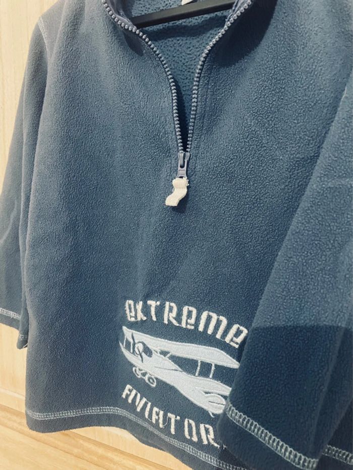 Pull Polaire 92 cm idéal ski, neige ou autres - photo numéro 2