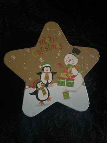 Boîte étoile de Noël