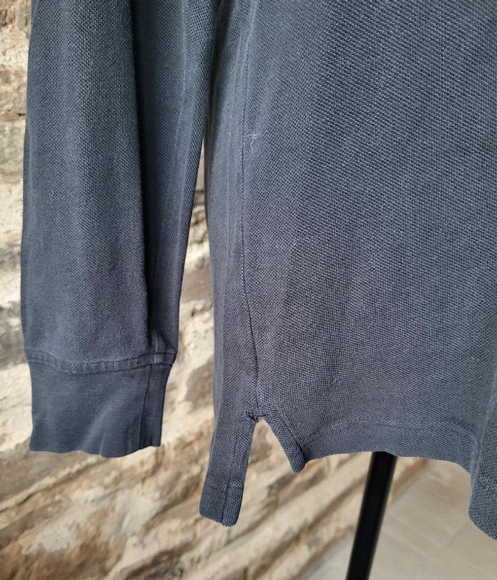 Polo manches longues noir Tommy Hilfiger Taille S - photo numéro 8