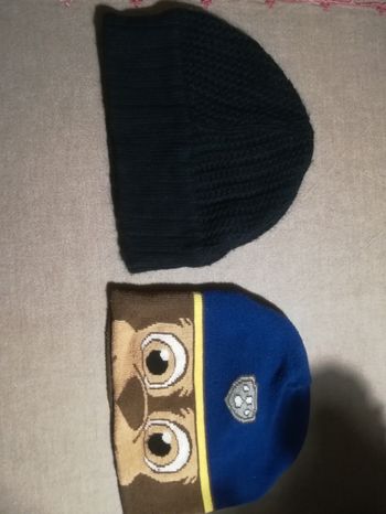 Lot de 2 bonnets