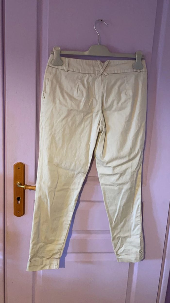Pantalon Carotte Etam Taille 38 - photo numéro 2