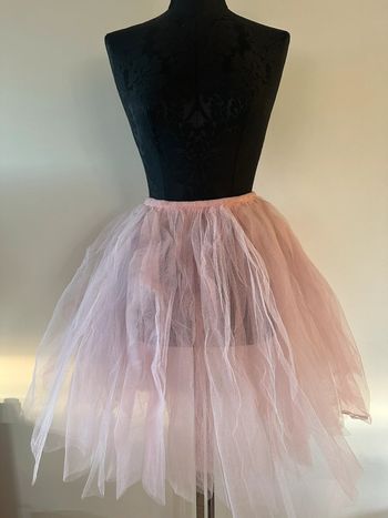 Jupe en tulle rose déguisement