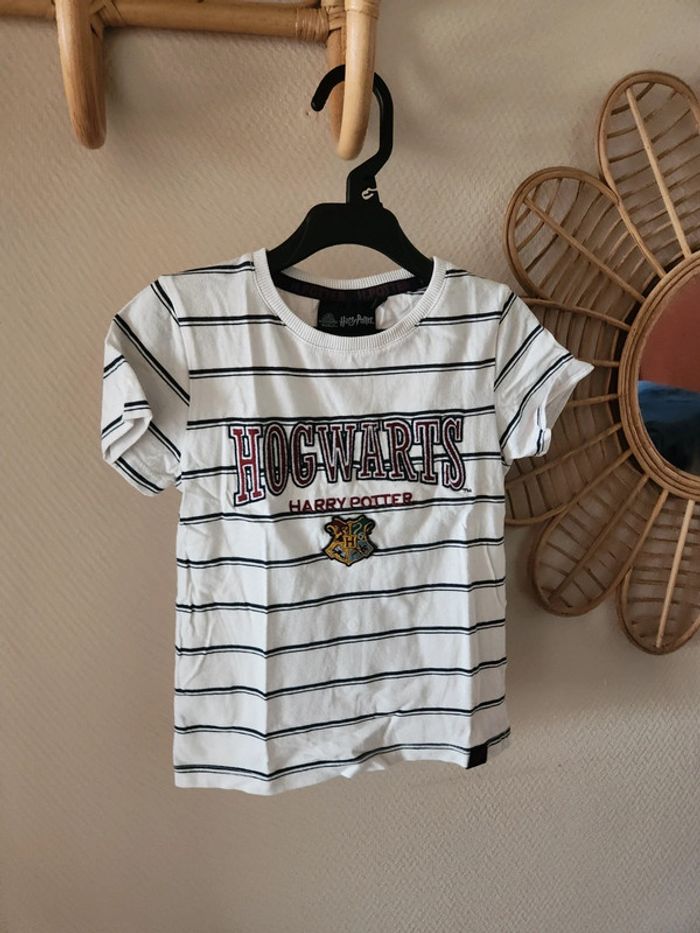 Tshirt à rayures harry potter 6ans