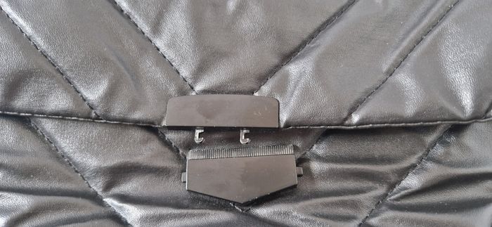 Sac noir matelassé divina - photo numéro 3