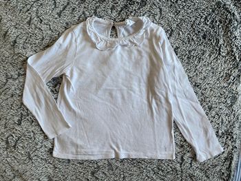 Teeshirt manches longues blanc 🇫🇷 Carrément Beau - 6 ans