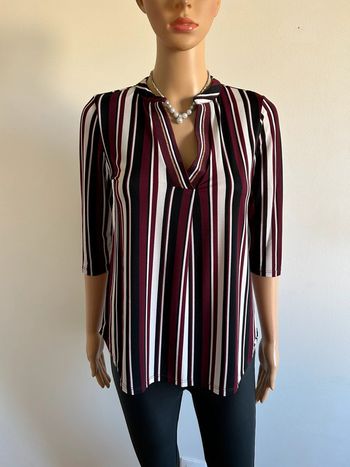 Blouse rayée à manches courtes Morgan taille XS jamais portée