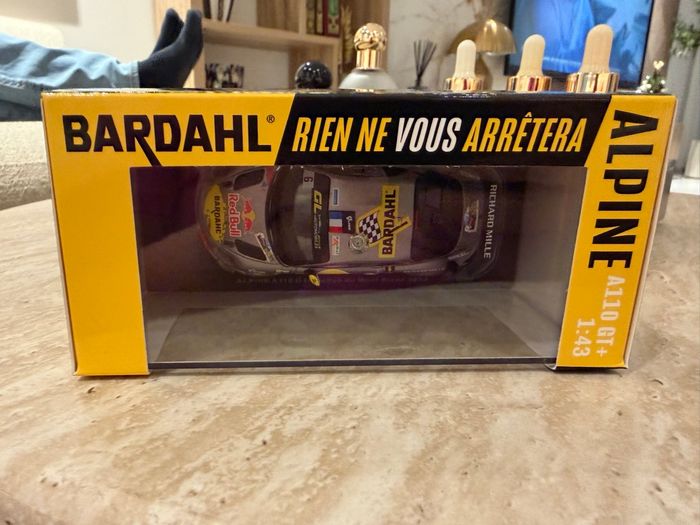 ALPINE A110GT+ LOEB RALLY MONT BLANC 2024 BARDAHL 1/18 SOLIDO - photo numéro 2