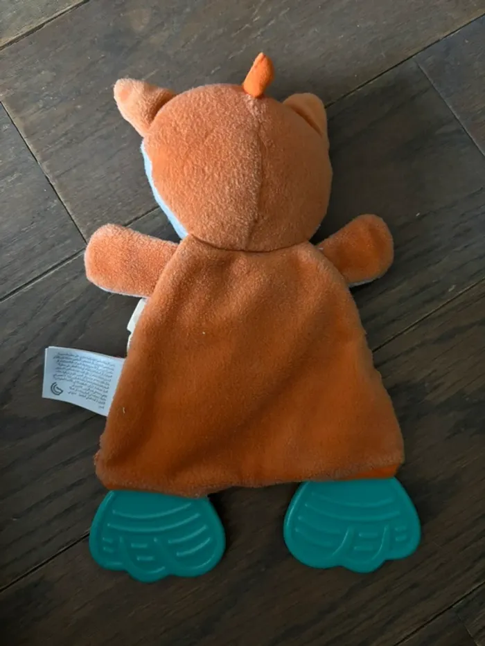 Peluche anneau dentition infantino en tbe renard - photo numéro 4