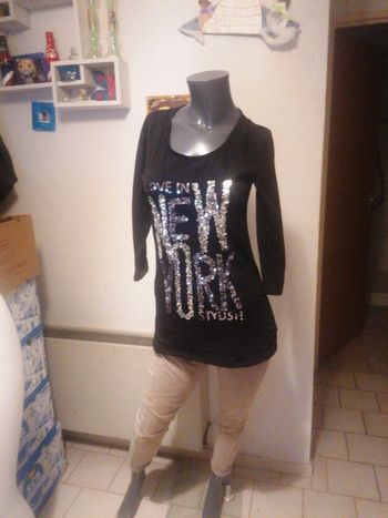 Haut manche longue taille unique