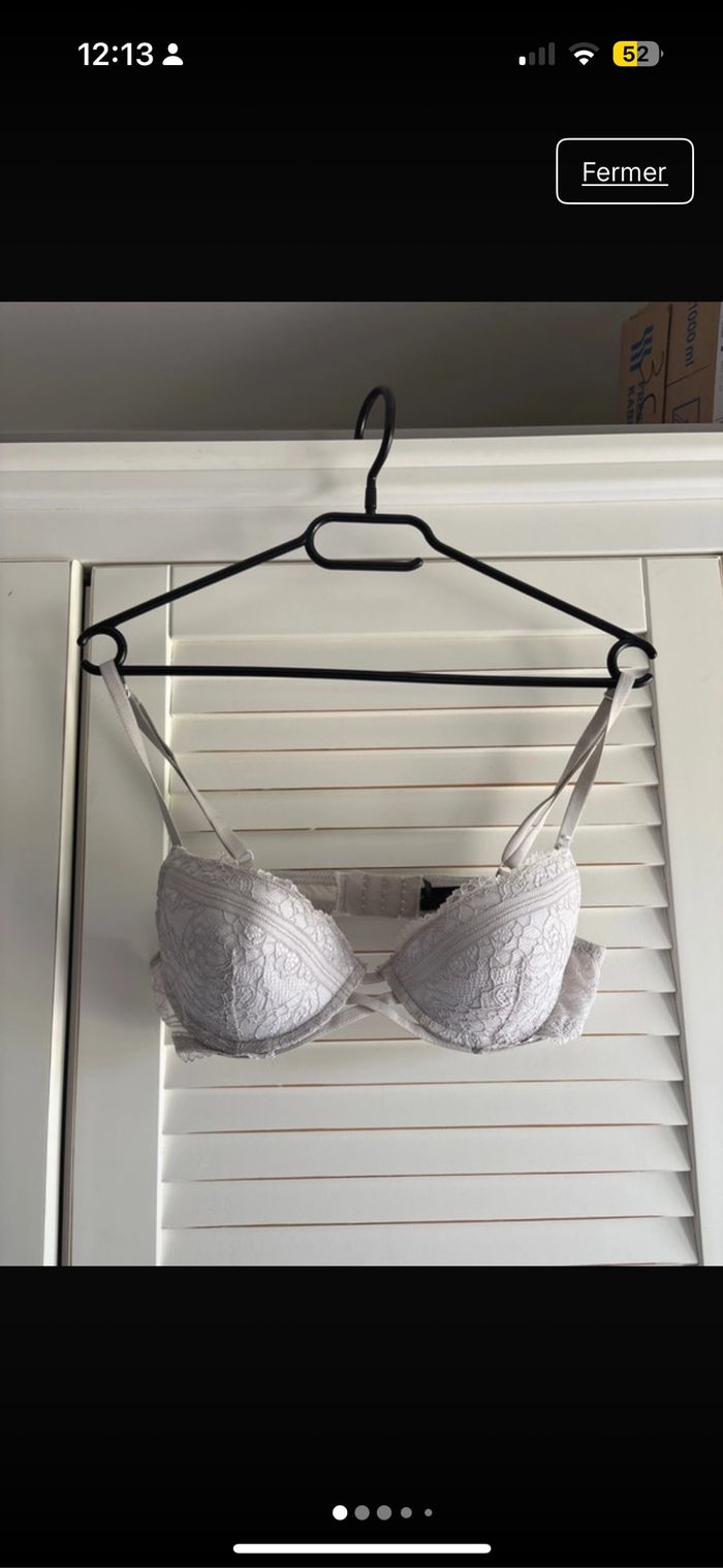 Soutien gorge blanc