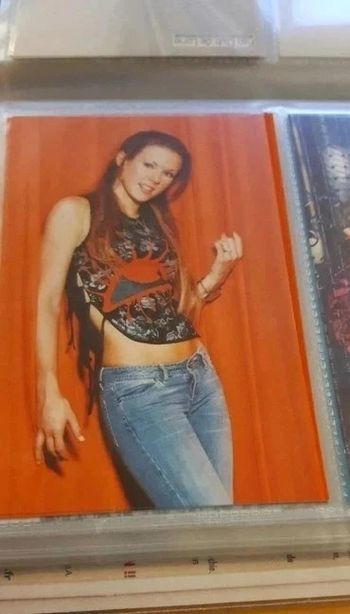 Lot de 5 photocards panini Lorie