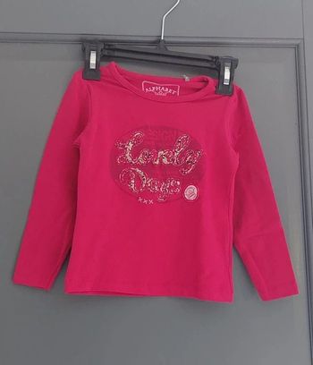 T-shirt manches longues Alphabet Neuf - 3 ans