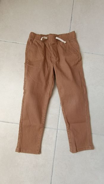 Pantalon marron Kiabi