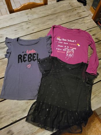 Lot de 3 tee shirt