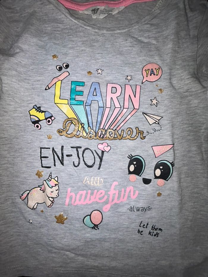 Lots teeshirts manches longues 4 ans - photo numéro 9