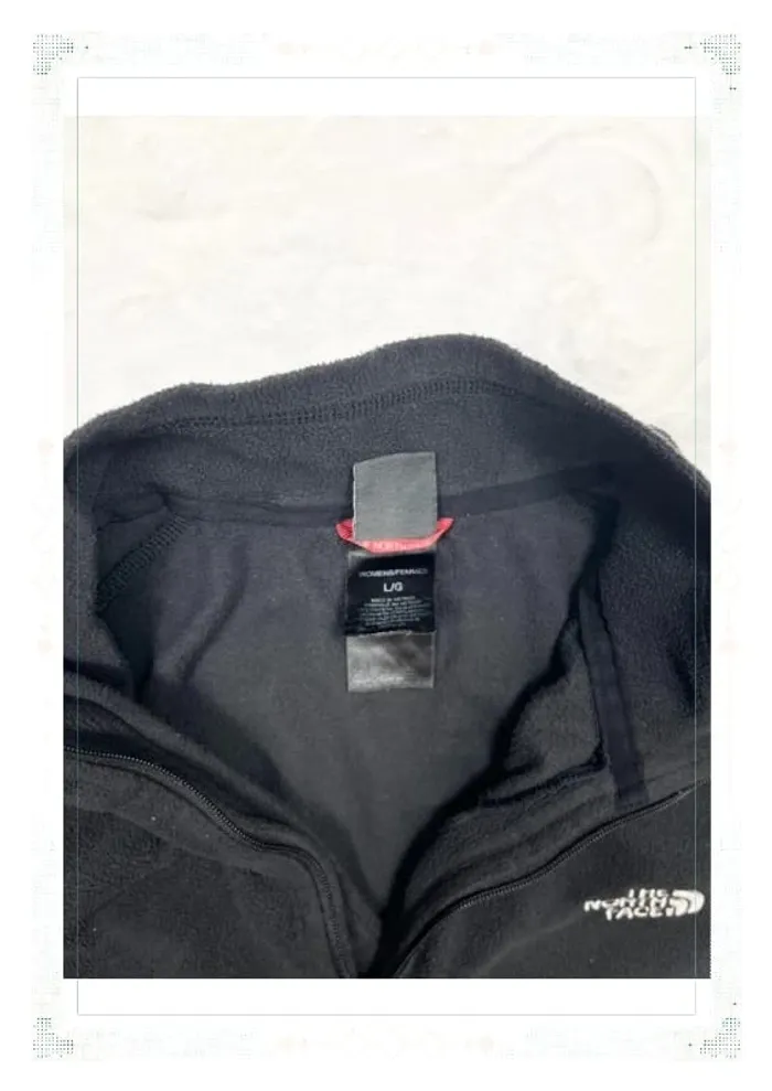 The North Face polaire demi zip noir femme taille L polyester - photo numéro 8