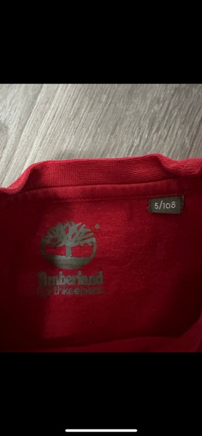 T-shirt ML Timberland 5 ans - photo numéro 3