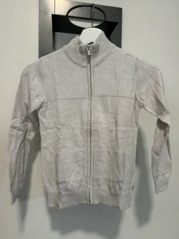 Gilet Okaïdi beige garçon 8 ans