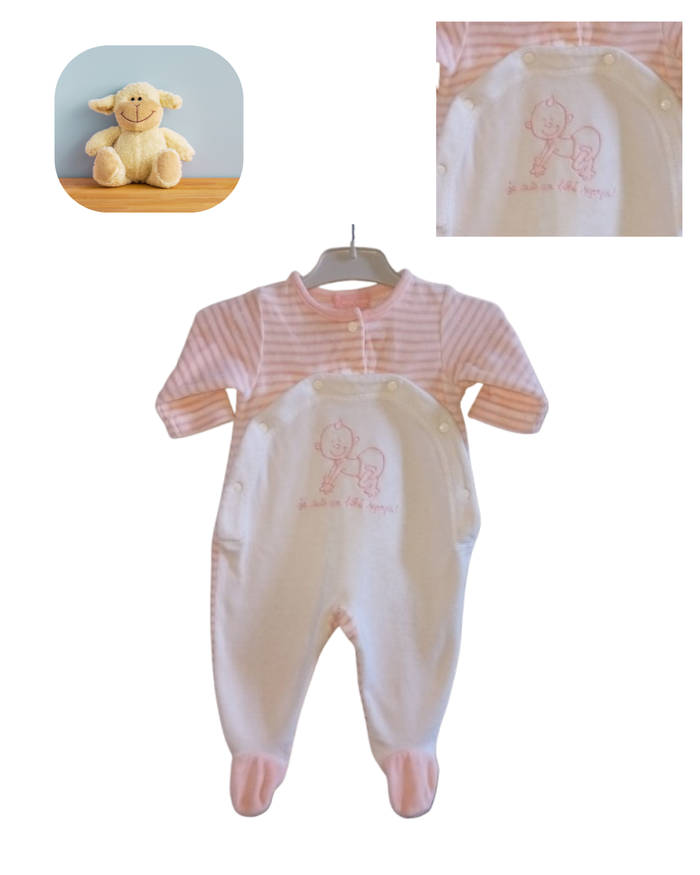 Pyjama d'hiver fille 3 mois Orchestra